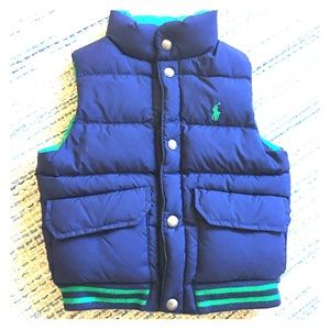 Ralph Lauren reversible puffer vest